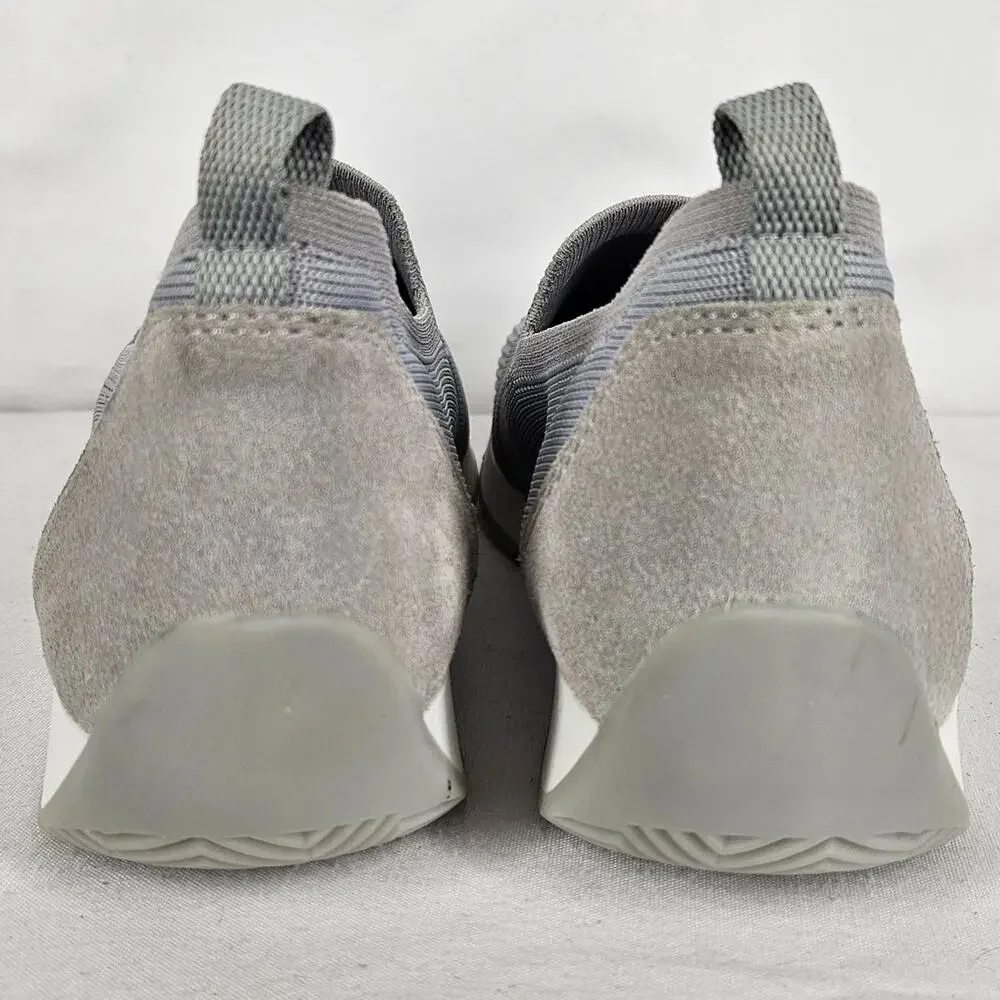 ARA FUSION WOMEN'S GRAY / WHITE SLIP-ON COMFORT SNEAKER - SIZE 8.5